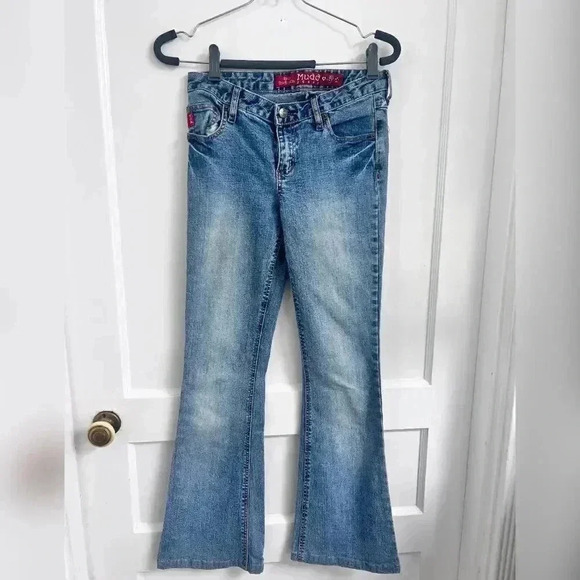 Vintage 90's Y2K Mudd Flare Jeans RARE - Picture 1 of 6